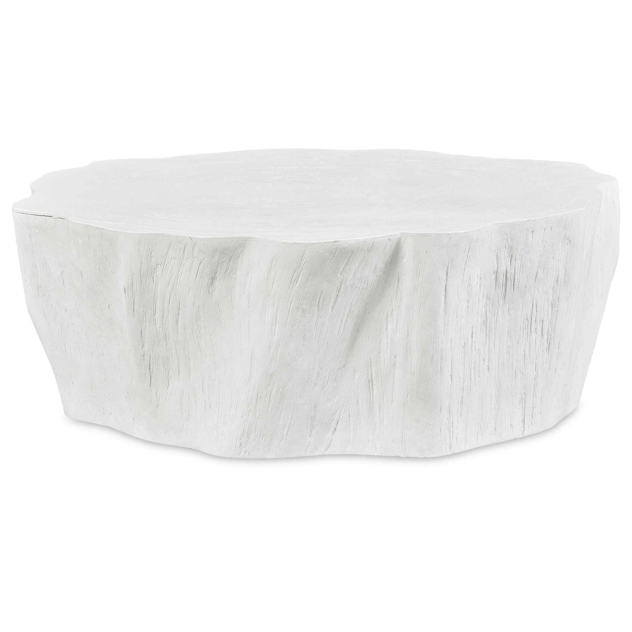 Woods Edge White Coffee Table large image 
