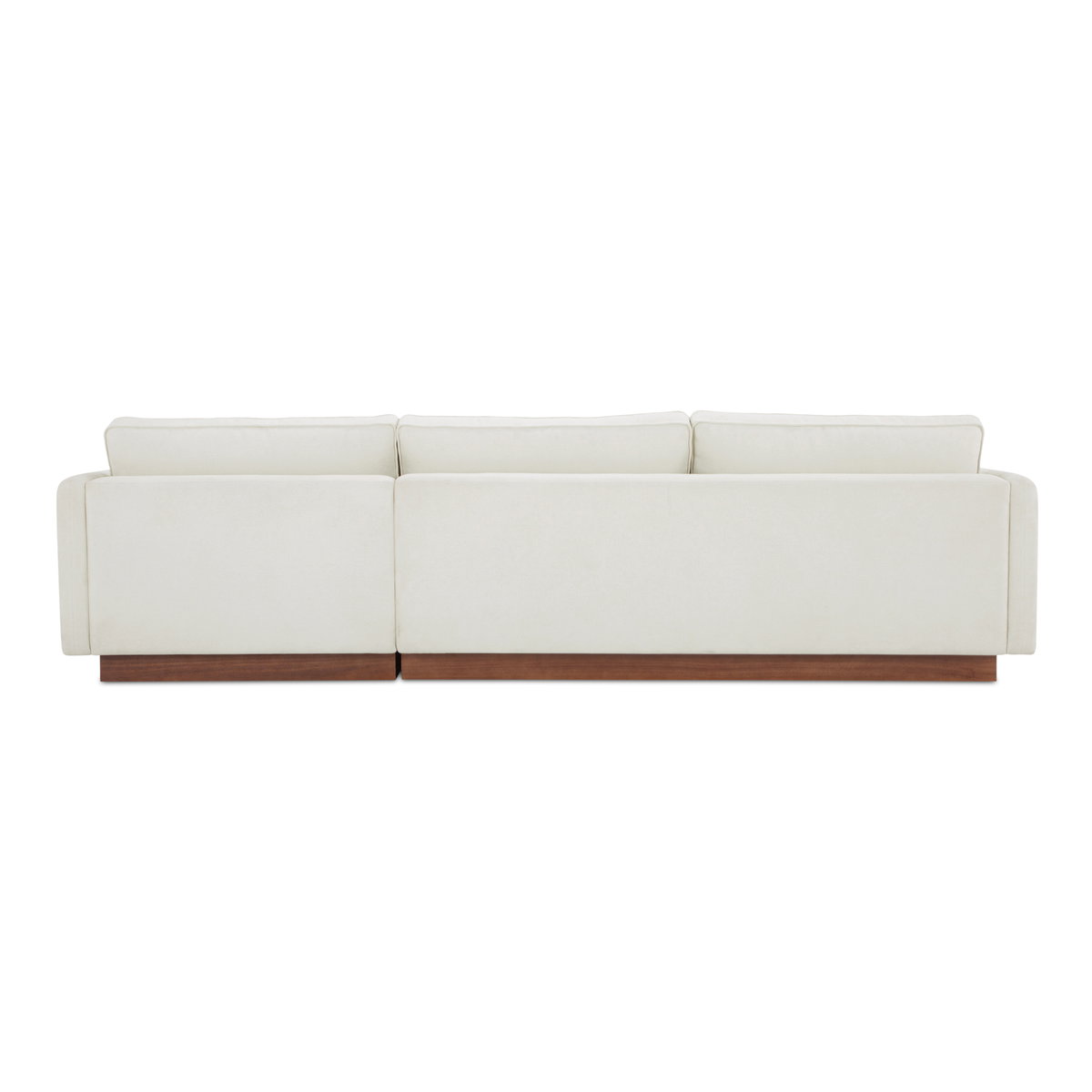 Vernon Right Sectional White, Sectional Sofa by Moe's Home, 112" width x 30.7" height x 63" depth View 4