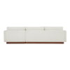 Vernon Right Sectional White, Sectional Sofa by Moe's Home, 112" width x 30.7" height x 63" depth thumbnail 4