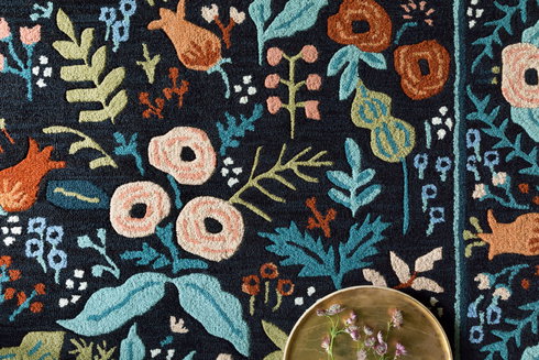 Rifle Paper Co. x Loloi Les Fleurs Rug
