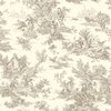Champagne Brown & White Wallpaper, by York Wall, 33' length x 1'8.5" width x 0.02" depth thumbnail