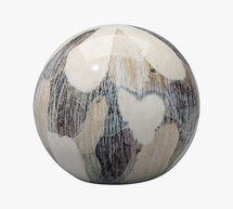 Online Designer Home/Small Office Ceramic Painted Sphere, 8"diam.