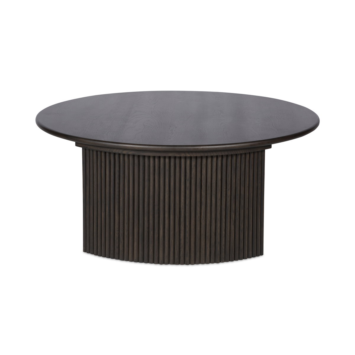 Penny Large Coffee Table Dark Brown, by Moe's Home, 39" width x 15.75" height x 39" depth View 3