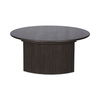 Penny Large Coffee Table Dark Brown, by Moe's Home, 39" width x 15.75" height x 39" depth thumbnail 3