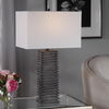 Sanderson Metallic Charcoal Table Lamp thumbnail 4