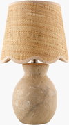 Cerava Accent Table Lamp, by Surya, 8" width x 14" height thumbnail