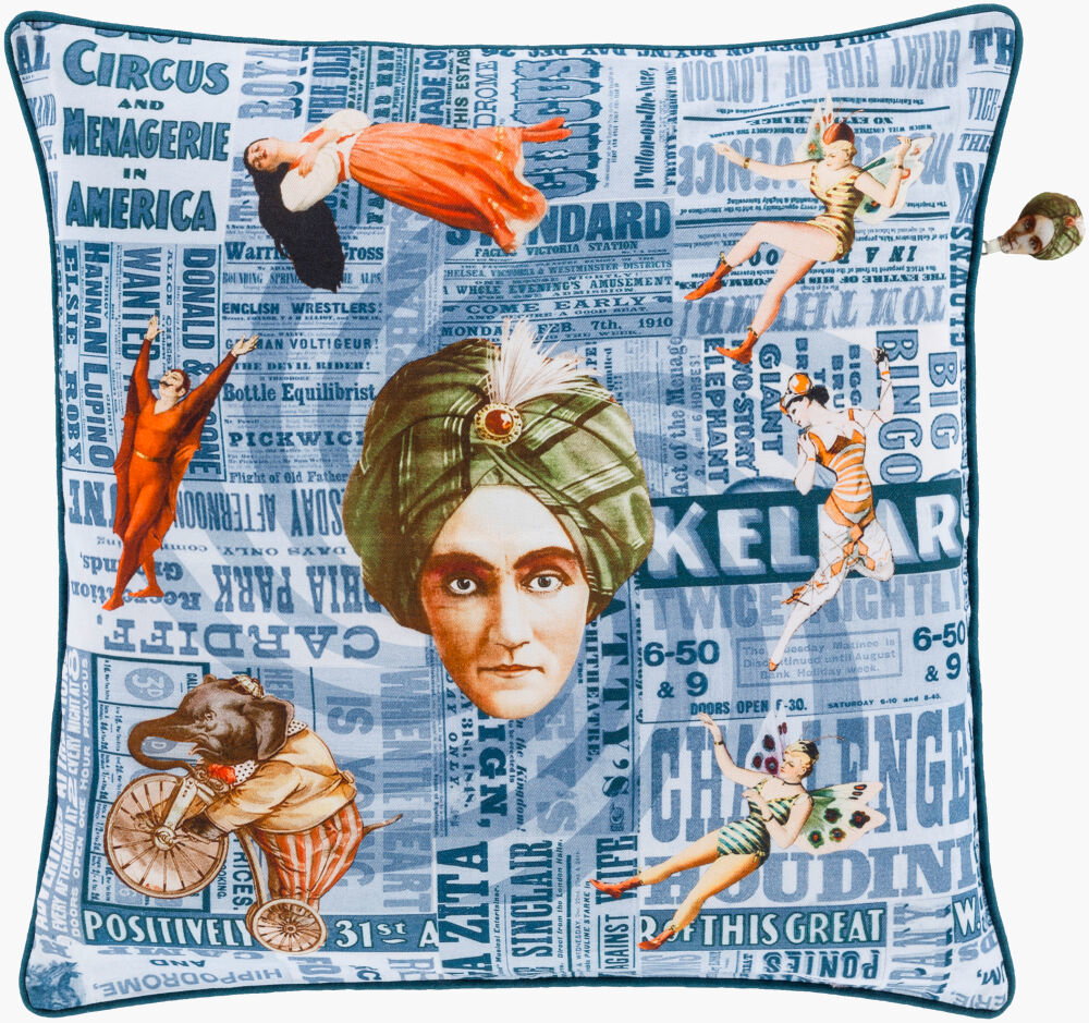 Mind Games Accent Pillow Poly, Decorative Pillow by Surya, 20" length x 20" width