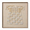 Loloi Kaftan Wall Art, Wall Hanging, 33" length x 33" width thumbnail 1
