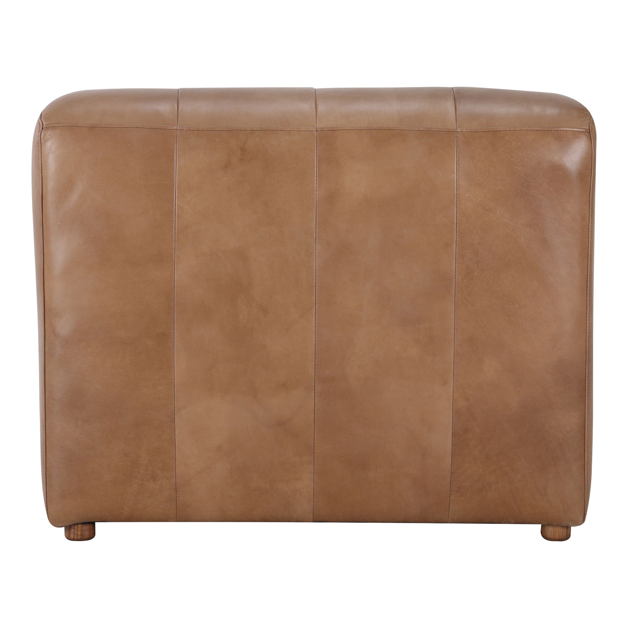 Ramsay Leather Slipper Chair Tan large image 