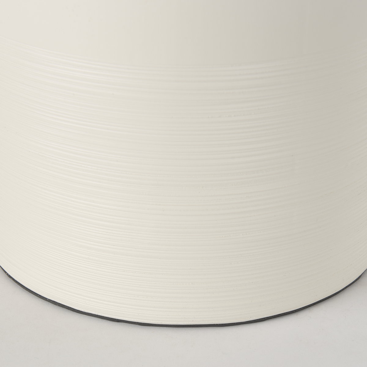 Cato 20.0L x 20.0W x 33.5H Cream Base with White Shade Table Lamp, by Mercana, 18" length x 18" width x 32.8" height View 8