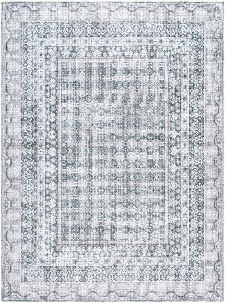 Rainier Machine Woven Rug, by Surya, 7'2.61" length x 5'2.99" width