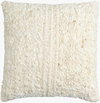 Neutral Accent Pillow Down, Decorative Pillow by Surya, 18" length x 18" width thumbnail