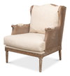 Ava Chair, by Sarreid, 2'11" length x 2'5" width x 3'2" height thumbnail 1