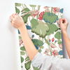 Lotus Pond Green & Pink Wallpaper thumbnail 6