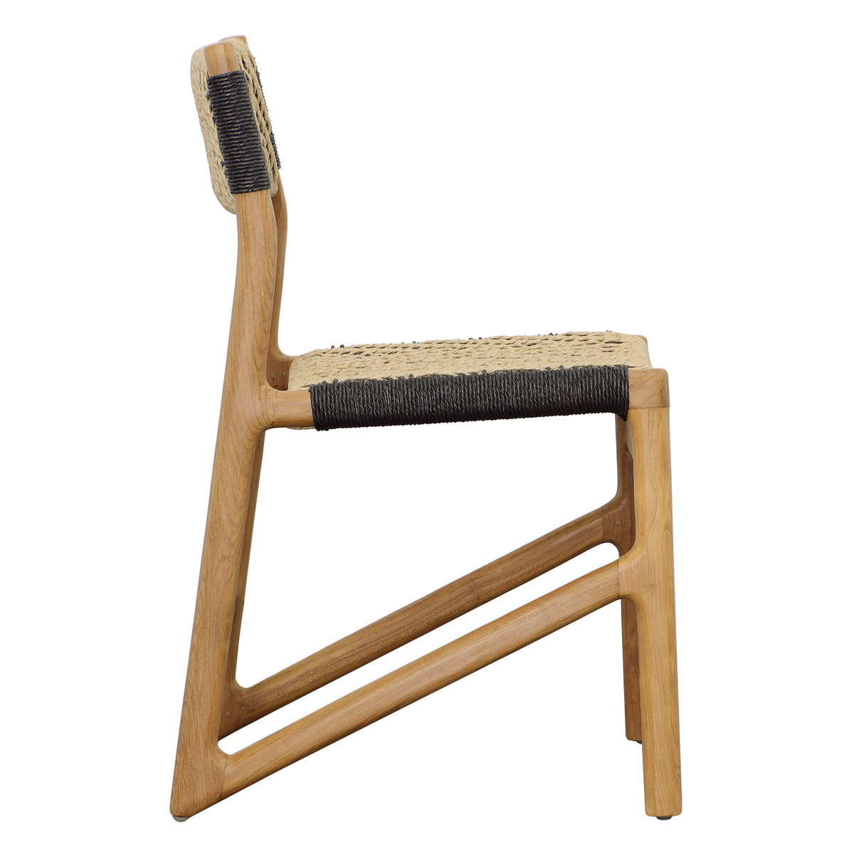 Lumen Dining Chair NABK, by Dovetail, 18.65" width x 32.25" height x 22.12" depth View 3