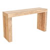 Evander Console Table Natural, by Moe's Home, 55" width x 31" height x 15" depth thumbnail 2