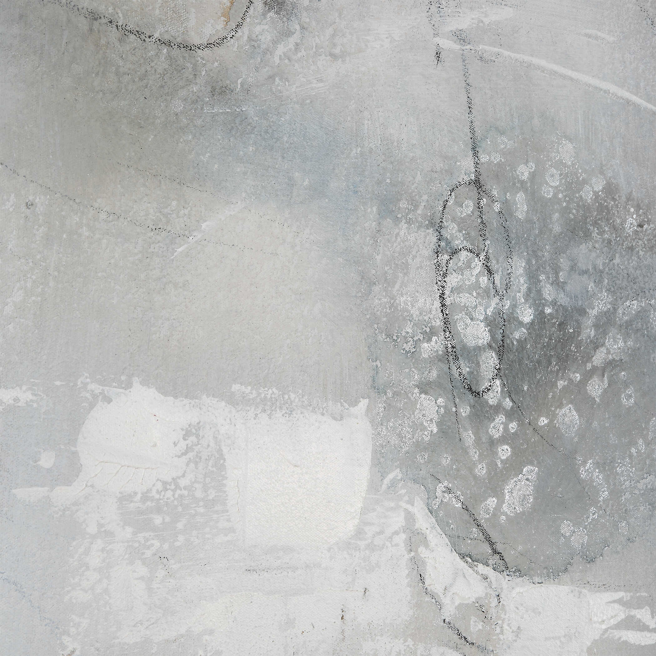 Contort Hand Painted Abstract Art, Painting by Uttermost, 61.75" width x 61.75" height x 1.5" depth View 6