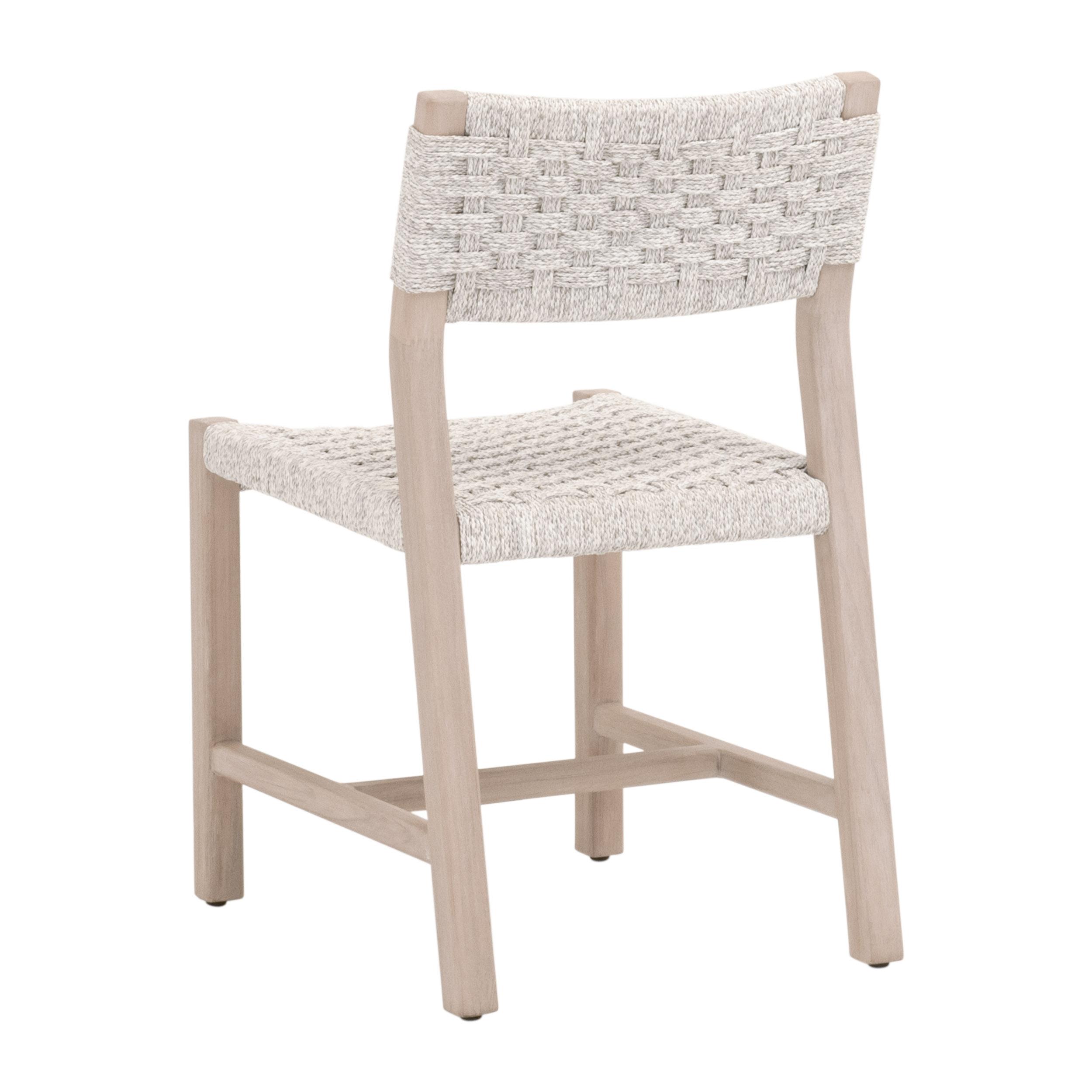 Kitts Indoor/Outdoor Dining Chair, Set of 2, by Essentials for Living, 18.5" width x 32.25" height x 22.5" depth View 4