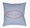 Holly Jolly Accent Pillow, Decorative Pillow by Surya, 20" length x 20" width thumbnail