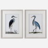 Shore Birds Framed Prints Set/2, Painting by Uttermost, 32.62" width x 42.5" height x 1.62" depth thumbnail 1