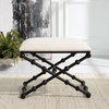 Iron Drops Small Bench, Benche by Uttermost, 24" width x 19.5" height x 16" depth thumbnail 4