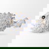 Spike I (Small) 8L x 4W Off-White Ceramic Puffer Fish thumbnail 3