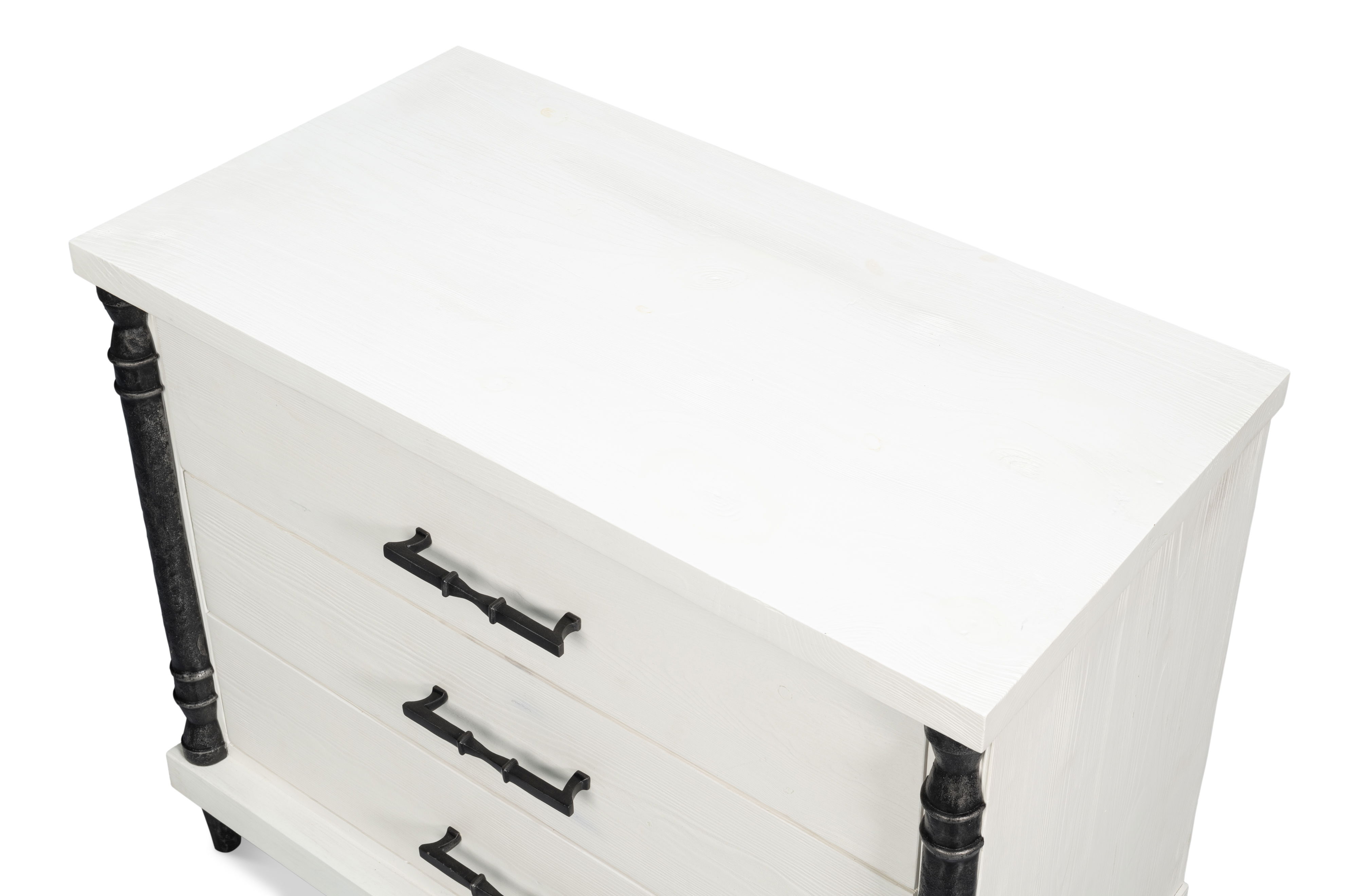 Elegance Nightstand, by Sarreid, 34" length x 18" width x 28" height View 10