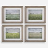 Quiet Meadows Framed Prints Set/4, by Uttermost, 1'4.87" width x 1'1.87" height x 2" depth thumbnail 1