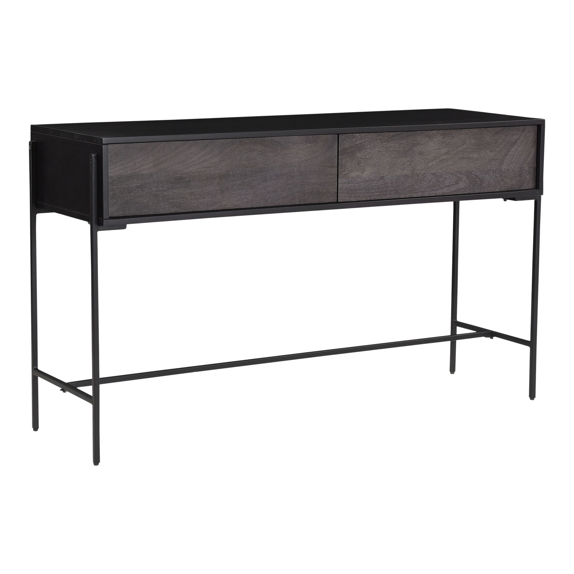 Tobin Console Table Charcoal Grey large image 