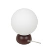 Ovi Table Lamp Deep Red, by Moe's Home, 5.9" width x 7.9" height x 5.9" depth thumbnail 3