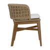 Keith Dining Chair Set of 2 Natural, by Dovetail, 23" width x 28" height x 22.5" depth thumbnail 3