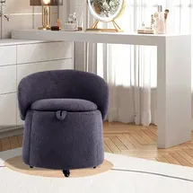 Online Designer Bathroom Hareer 22.4" Featured Storage Bench