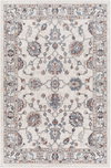 Juliet Machine Woven Rug, by Surya, 1'3.75" length x 1'3.75" width thumbnail