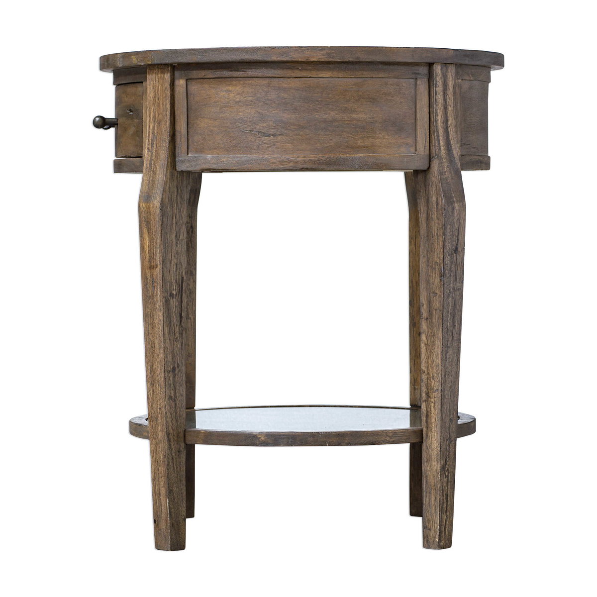 Raelynn Wood Lamp Table, Side & End Table by Uttermost, 24.5" width x 28.5" height x 24.5" depth View 5