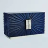 Pleated Two-Door Cabinet, Cabinets & Sideboard by Global Views, 44" width x 27.75" height x 20" depth thumbnail 9