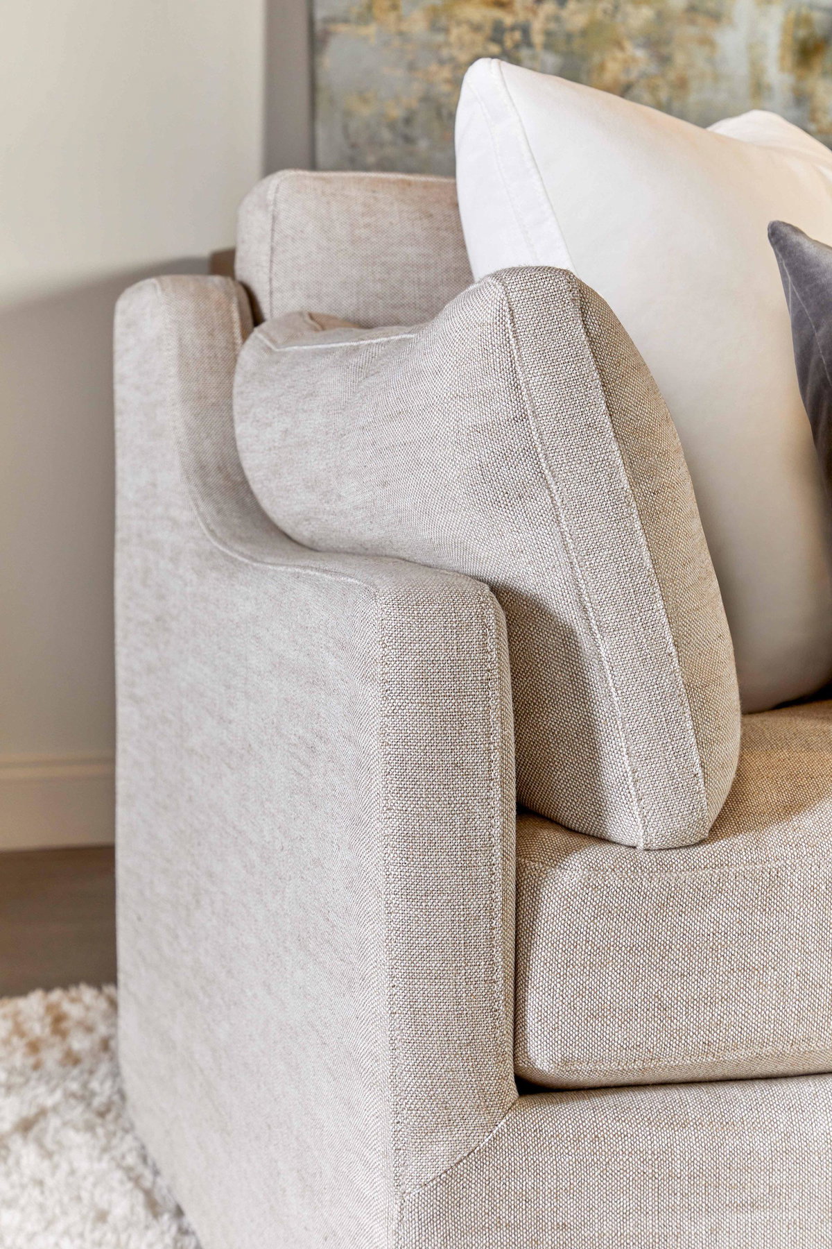 Lena 95' Slope Arm Slipcover Sofa, Seating by Essentials for Living, 94.5" width x 34" height x 39" depth View 5