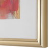 Fresh Start Red Abstract Prints Set/6, by Uttermost, 17" width x 17" height x 1.25" depth thumbnail 7