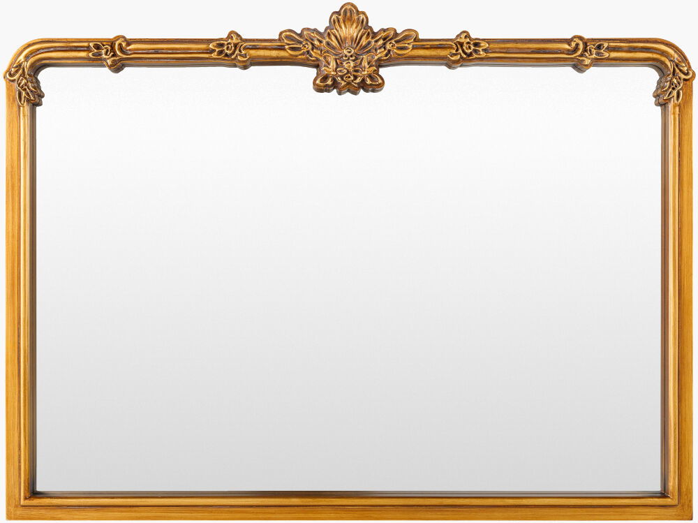 Highclere Mantel Mirror, by Surya, 40" width x 30" height