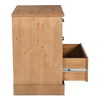 Tade 3 Drawer Nighstand Honey Pine thumbnail 4