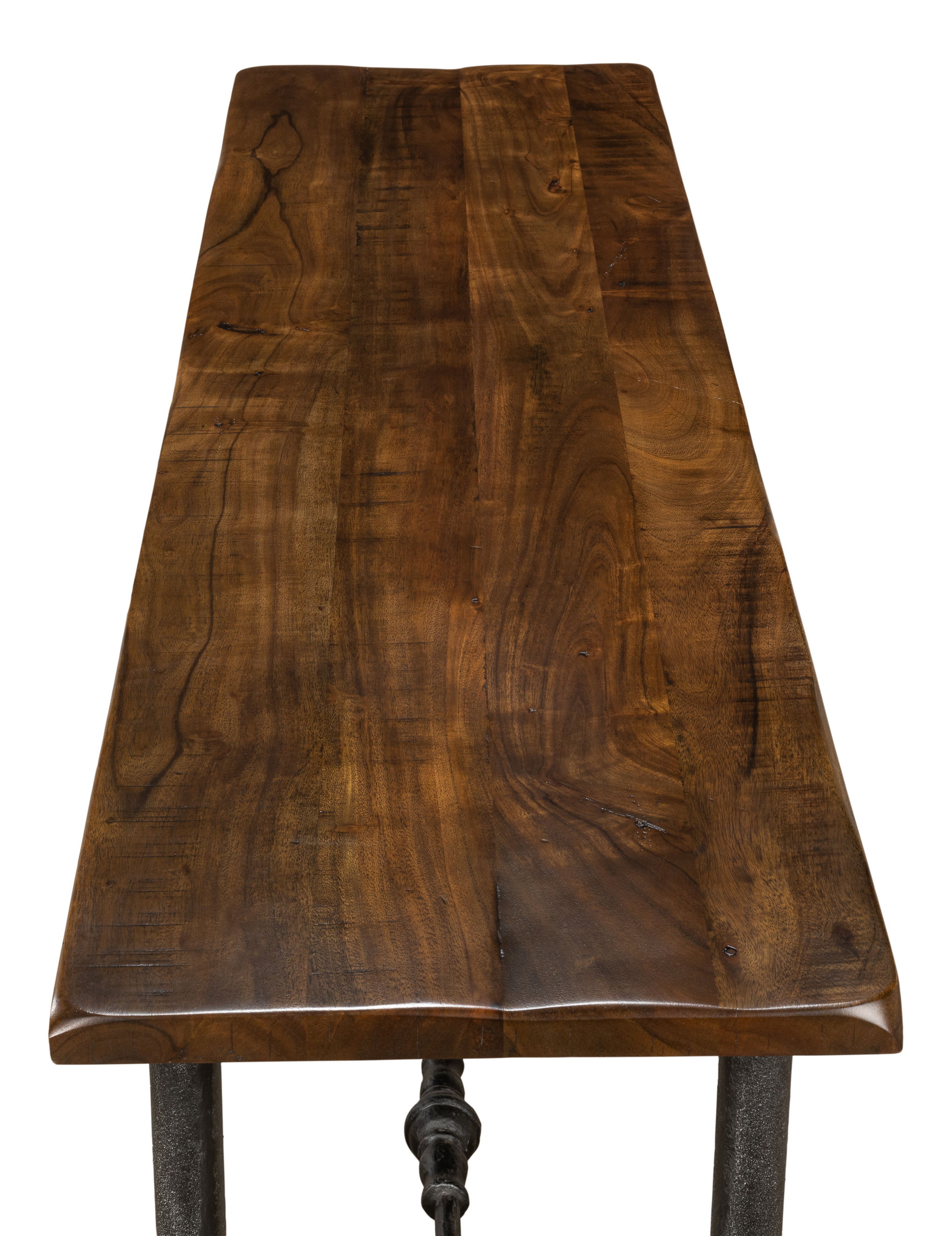 Layton Lodge Console Table, Natural Fnsh, by Sarreid, 60" length x 16" width x 32" height View 4