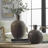Islander Black Vases Set/2, Decorative by Uttermost, 11" width x 16" height x 11" depth thumbnail 3