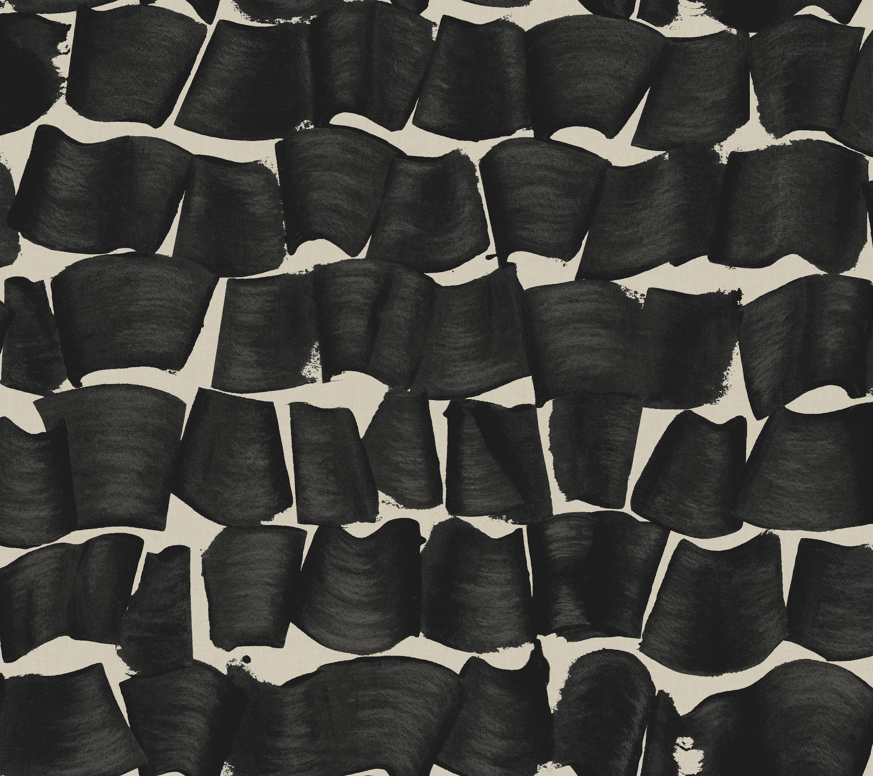 Brushed Ink Black Wallpaper large image 