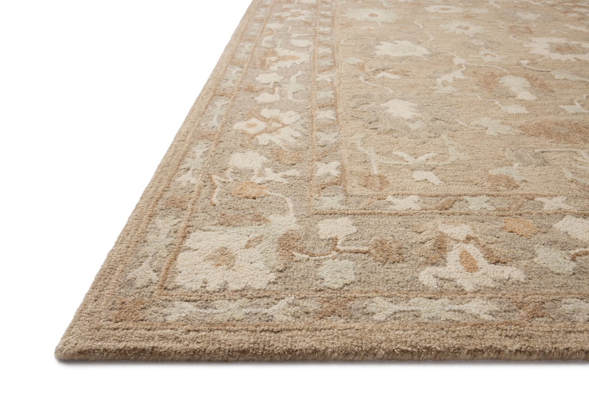 Chris Loves Julia x Loloi Dorothea Rug, 1'6" length x 1'6" width View 4
