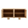 Thalia Sideboard Light Natural 73', Sideboards & Buffet by Dovetail, 73" width x 33.5" height x 18.25" depth thumbnail 5