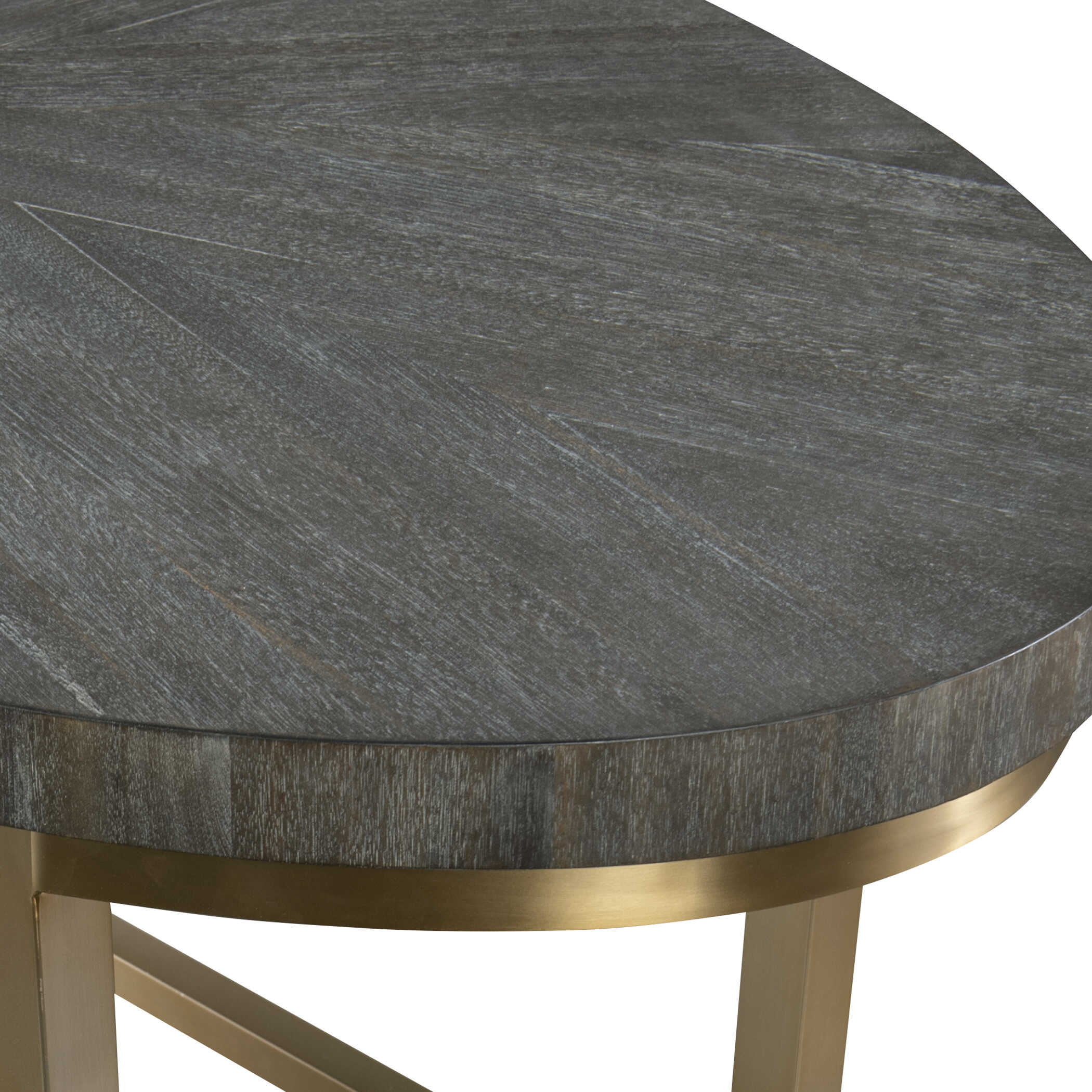 Taja Walnut Oval Desk Taja Walnut Oval Desk large image