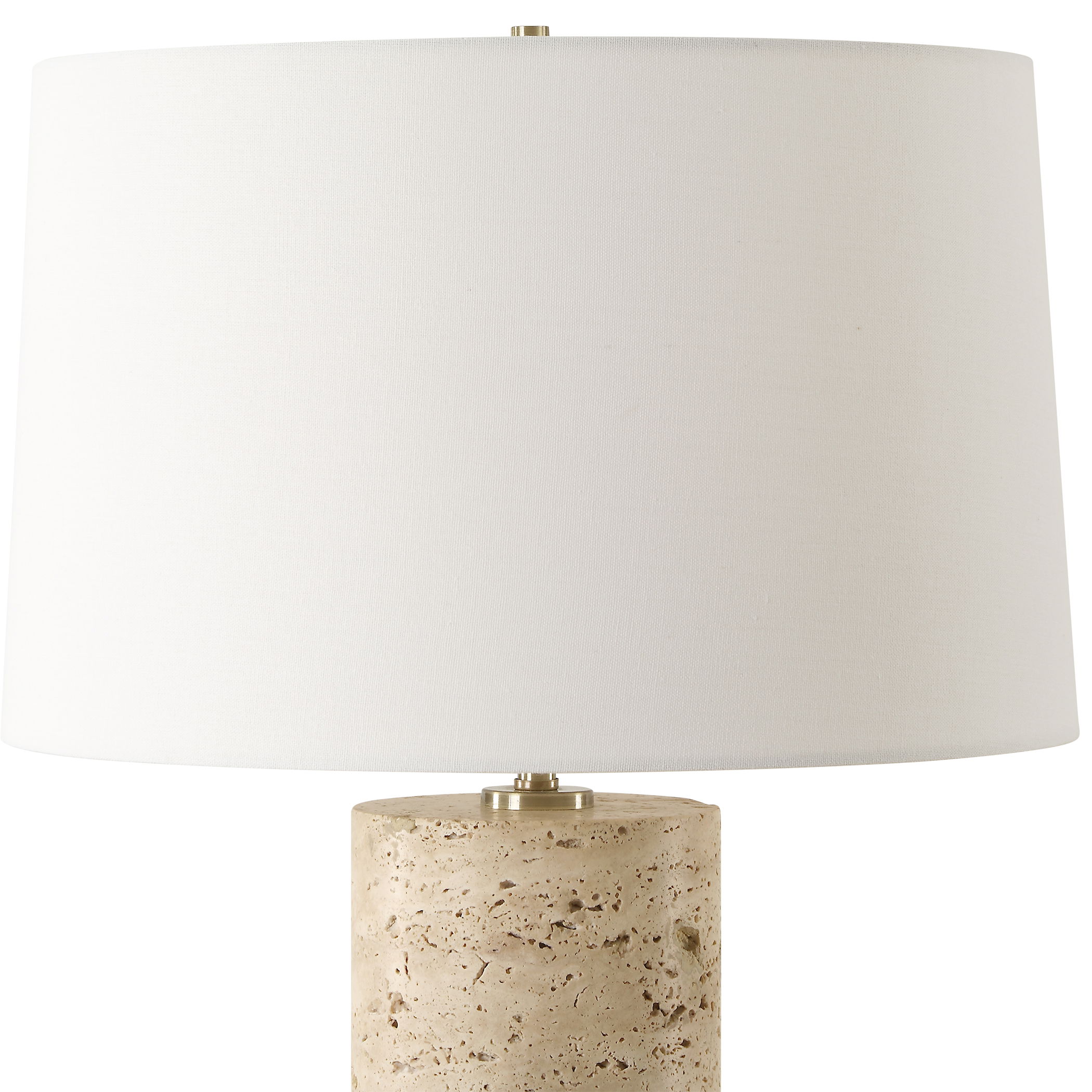 Aubrey Travertine Table Lamp large image 