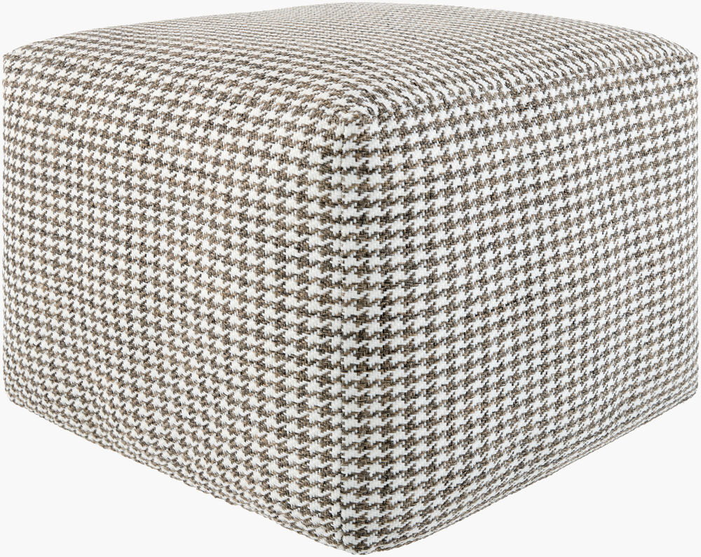Island Vibe Pouf, Ottoman by Surya, 18" width x 14" height