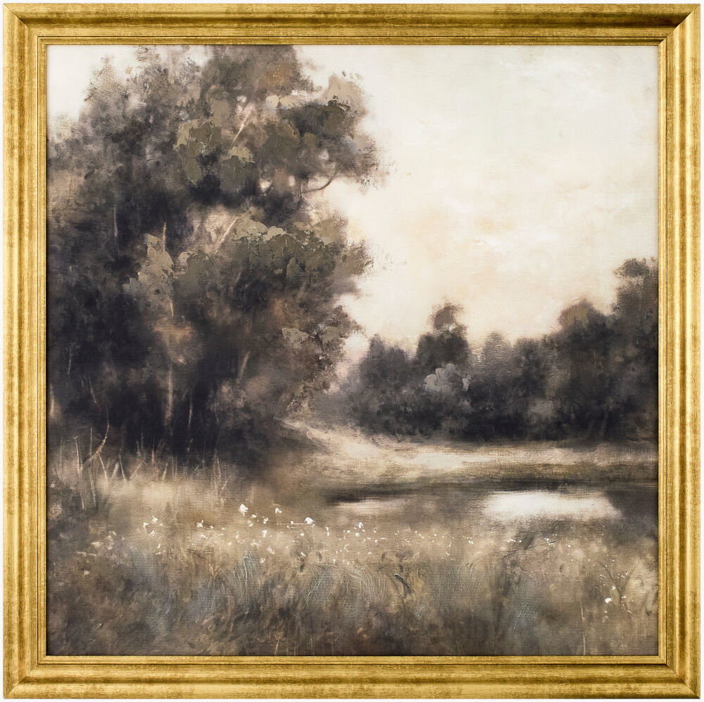 Eldorado Framed Art, Painting by Surya, 27" width x 27" height