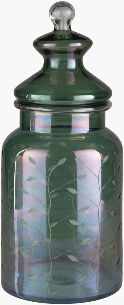 Lilt Bottle/Jar, Decorative Jar by Surya, 7" width x 17" height