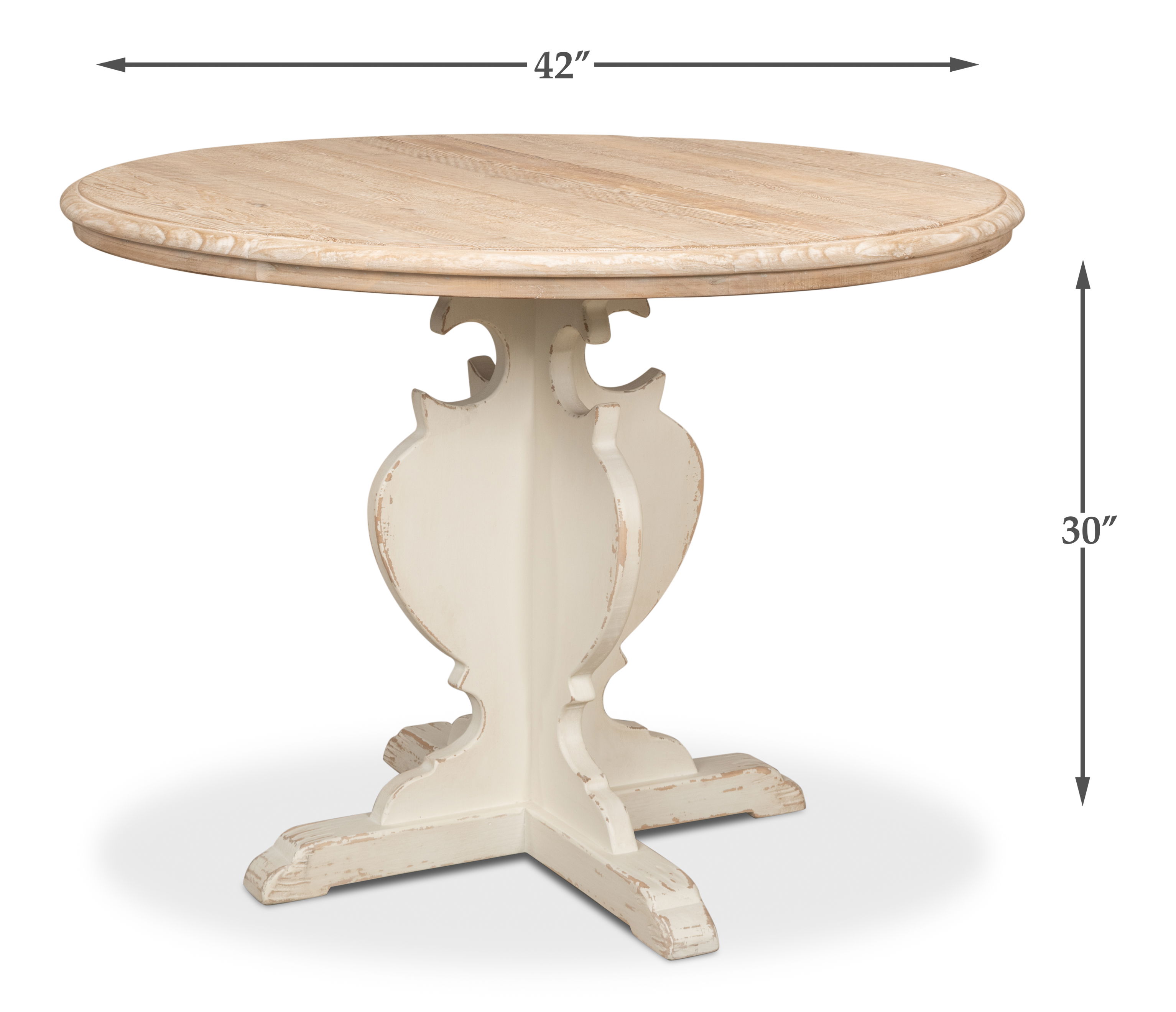 Looks Like An Antique Bistro Table large image 